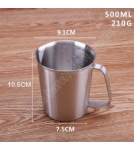 Ca đo lường Inox 500ml