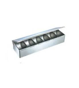 Hộp gia vị inox 6 ngăn