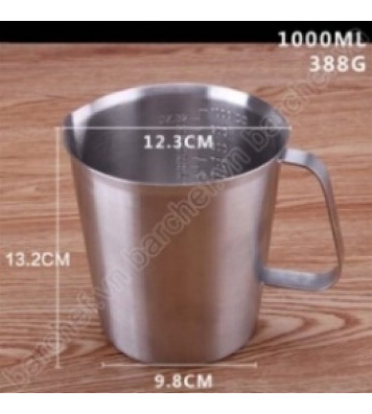 Ca đo lường Inox 1000ml